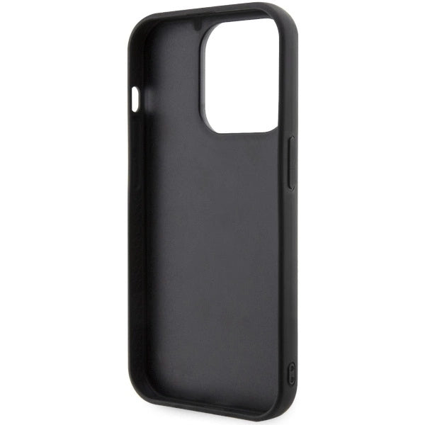 Karl Lagerfeld KLHCP14X3DRKINK iPhone 14 Pro Max 6.7" black/black hardcase Rubber Ikonik 3D