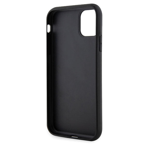Karl Lagerfeld KLHCN61G2CPK iPhone 11 / Xr 6.1" black/black hardcase Glitter Choupette Patch