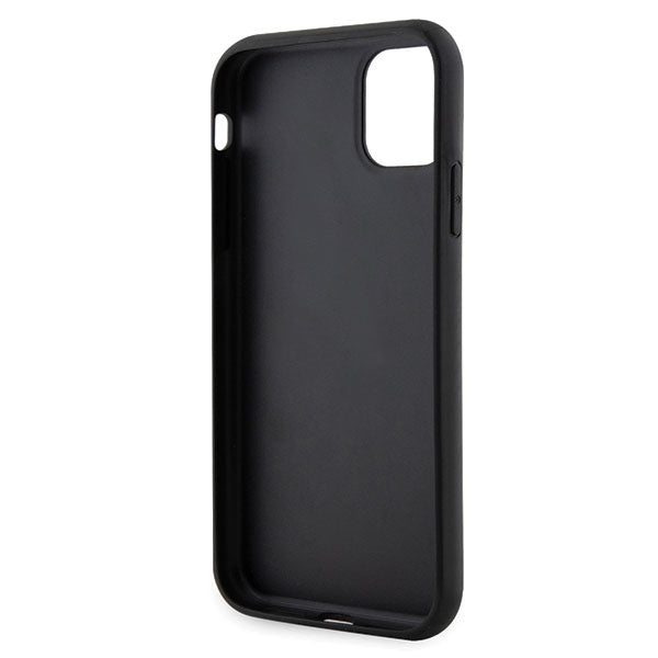 Karl Lagerfeld KLHCN61G2CPS iPhone 11 / Xr 6.1" silver/silver hardcase Glitter Choupette Patch