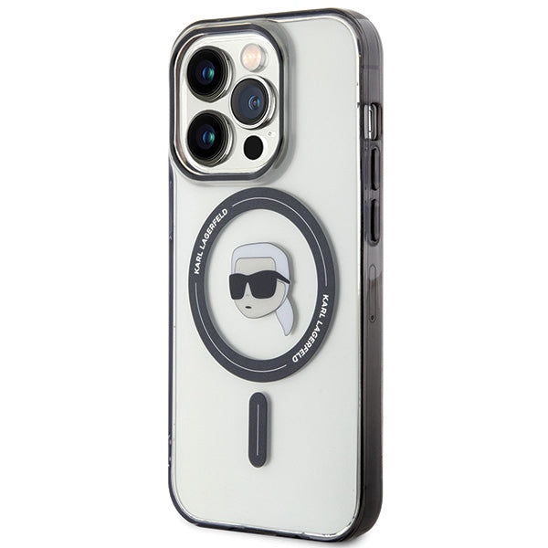 Karl Lagerfeld KLHMP15LHKHNOTK case for iPhone 15 Pro - transparent