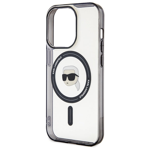 Karl Lagerfeld KLHMP15LHKHNOTK case for iPhone 15 Pro - transparent