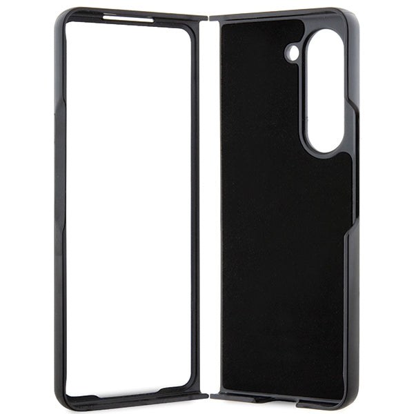 Karl Lagerfeld Saffiano Monogram Ikonik Pin case for Samsung Galaxy Z Fold 5 - black