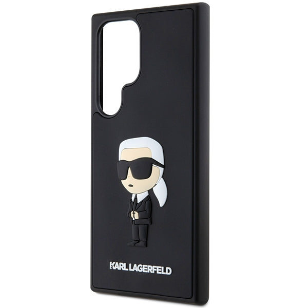 Karl Lagerfeld 3D Rubber Ikonik case for Samsung Galaxy S24 Ultra - black