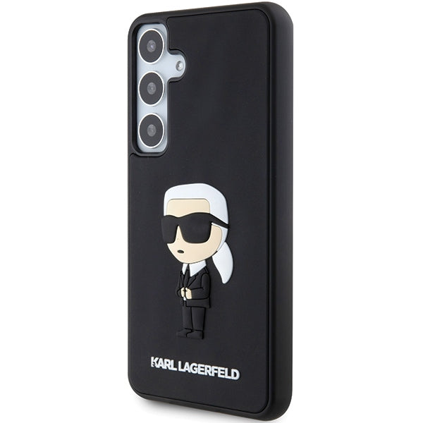 Karl Lagerfeld 3D Rubber Ikonik case for Samsung Galaxy S24+ - black