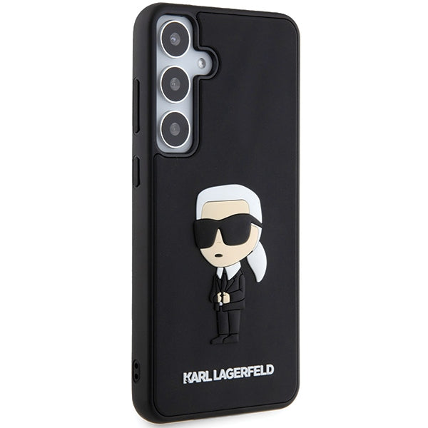 Karl Lagerfeld 3D Rubber Ikonik case for Samsung Galaxy S24+ - black