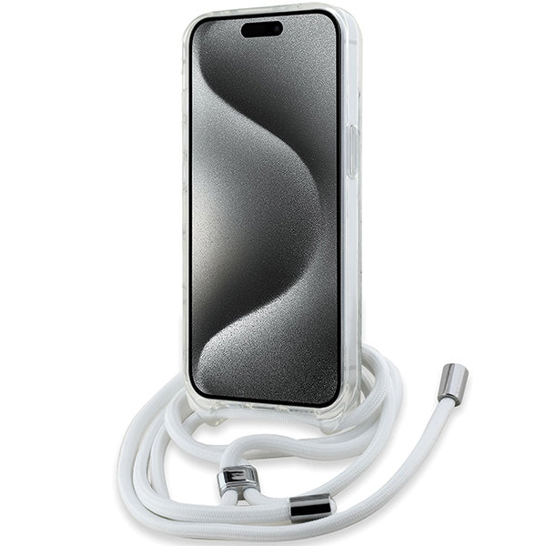 Karl Lagerfeld IML Choupette Head&amp;Cord MagSafe case for iPhone 15 / 14 / 13 - transparent