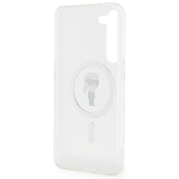Karl Lagerfeld IML Ikonik MagSafe case for Samsung Galaxy S24+ - transparent