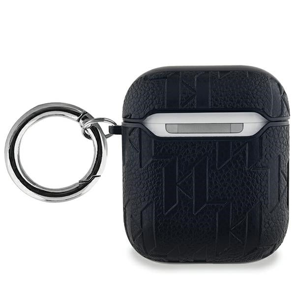 Karl Lagerfeld Monogram Karl Head case for AirPods 1 / 2 - black