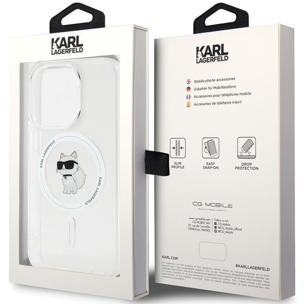 Karl Lagerfeld IML Choupette MagSafe case for iPhone 13 Pro / 13 - transparent