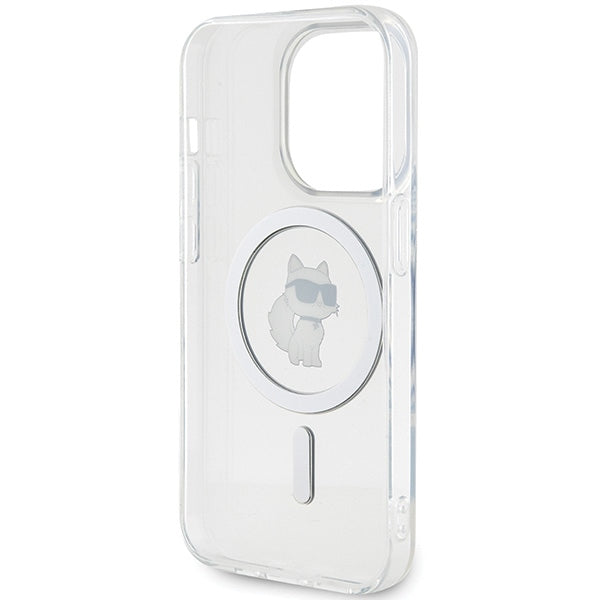 Karl Lagerfeld IML Choupette MagSafe case for iPhone 13 Pro Max - transparent