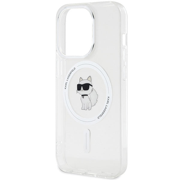 Karl Lagerfeld IML Choupette MagSafe case for iPhone 14 Pro Max - transparent