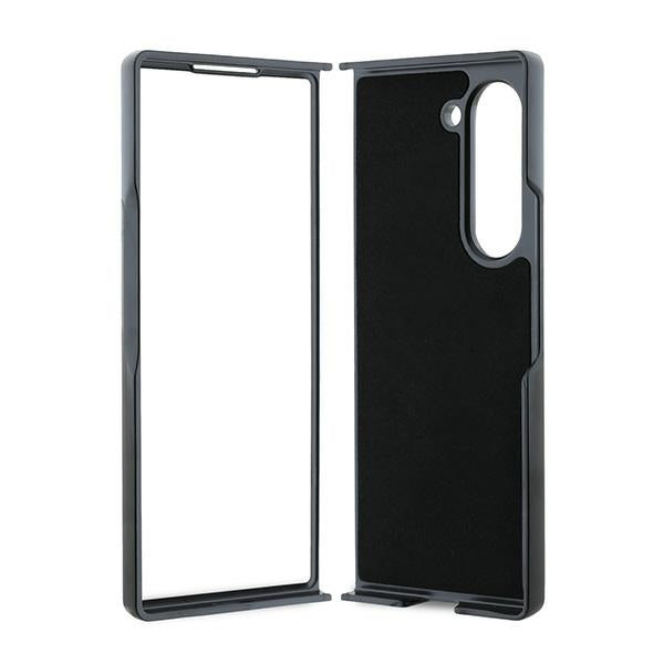 Karl Lagerfeld Saffiano Monogram Head Pin Case for Samsung Galaxy Z Fold 6 - Black
