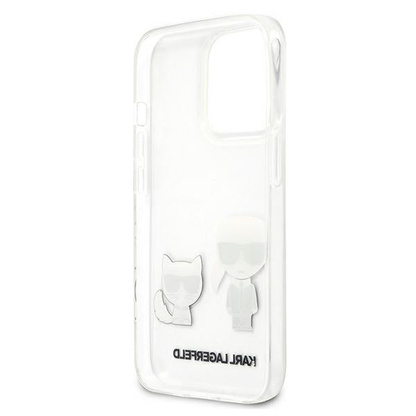 Karl Lagerfeld Karl & Choupette Case for iPhone 13 Pro Max 6.7" - Transparent