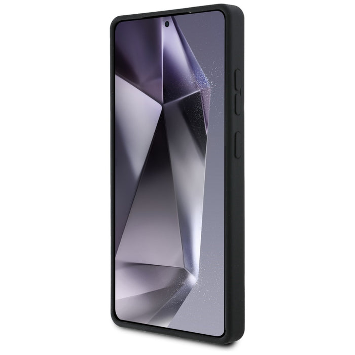 Case Karl Lagerfeld Silicone Metal Signature Logo Samsung Galaxy S25 Ultra black