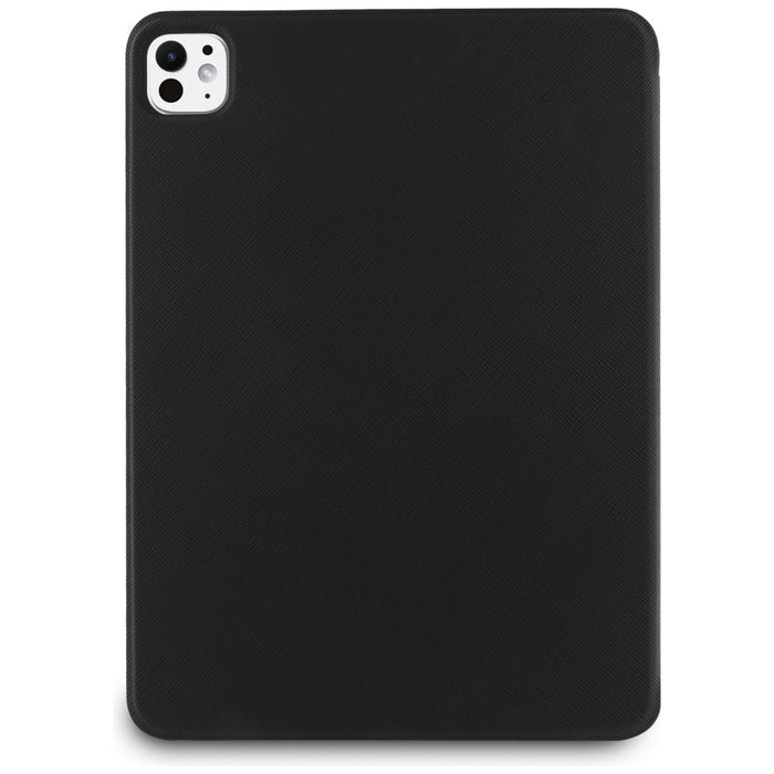 Karl Lagerfeld Saffiano Magnetic Karl &amp; Choupette iPad Pro 11" 2024 Book Cover Case - Black