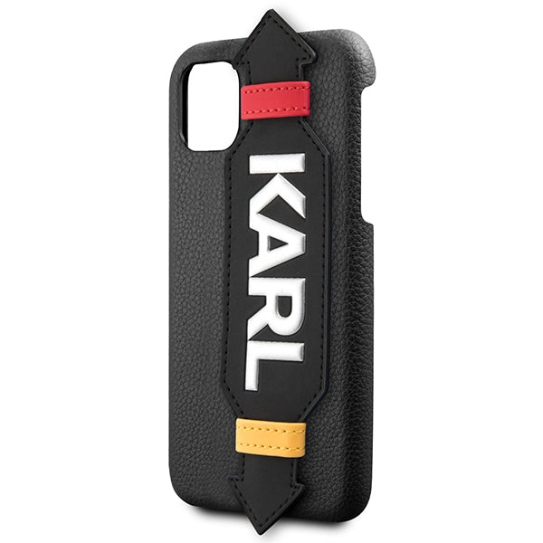 Karl Lagerfeld Strap Case for iPhone 11 Pro 5.8" - Black