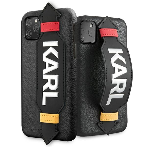 Karl Lagerfeld Strap Case for iPhone 11 Pro 5.8" - Black