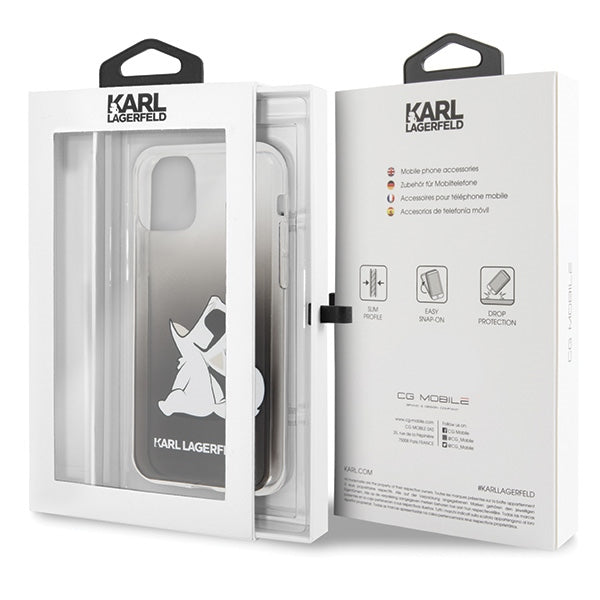 Karl Lagerfeld Choupette Fun iPhone 11 Pro Max Case - Black