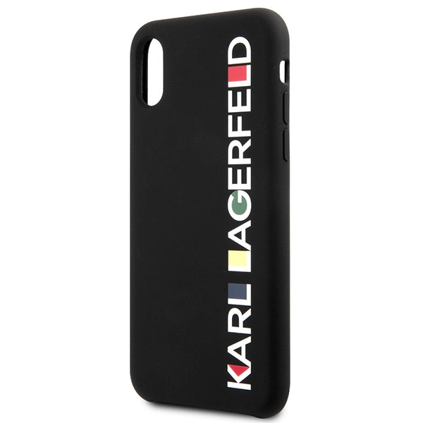 Karl Lagerfeld Glossy Bauhaus iPhone X/XS Case - Black