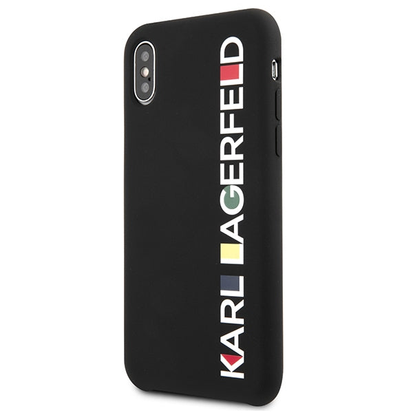 Karl Lagerfeld Glossy Bauhaus iPhone X/XS Case - Black