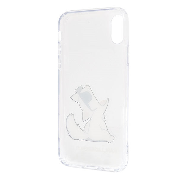 Karl Lagerfeld Choupette Fun iPhone X/Xs Case - Transparent