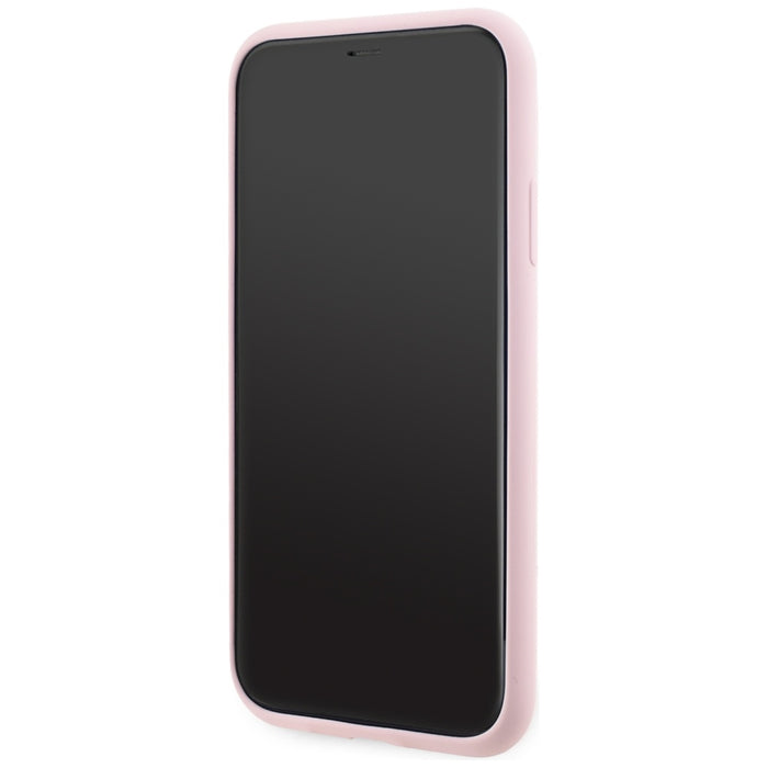 Karl Lagerfeld Silicone Karl&amp;Choupette MagSafe iPhone 11 Case - Pink