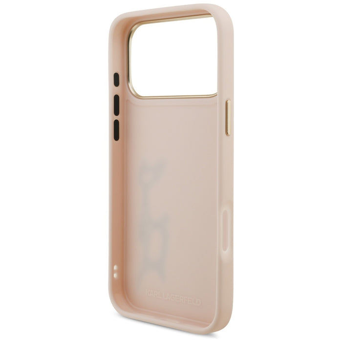 Karl Lagerfeld Karl Script Logo Case for iPhone 17 Pro Max - Pink