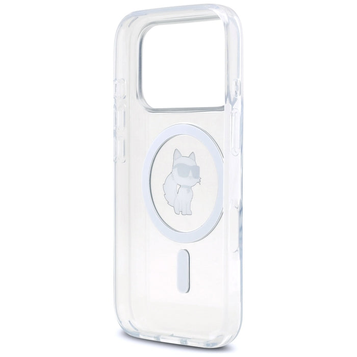 Karl Lagerfeld IML Choupette MagSafe Case for iPhone 17 Pro Max - Transparent