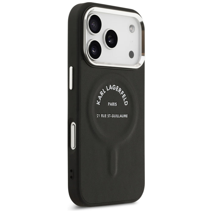 Karl Lagerfeld Karl RSG Logo MagSafe Case for iPhone 17 Pro - Black