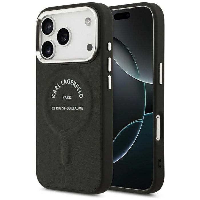 Karl Lagerfeld Karl RSG Logo MagSafe Case for iPhone 17 Pro - Black