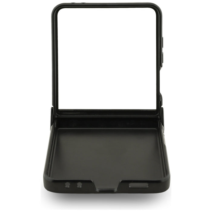 Karl Lagerfeld Saffiano Karl&amp;Choupette Pin Case for Samsung Galaxy Z Flip 7 - Black