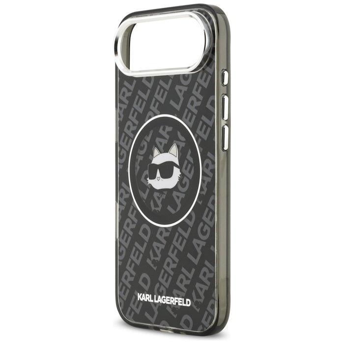 Karl Lagerfeld IML Choupette Head Logo MagSafe iPhone Air Case - Black