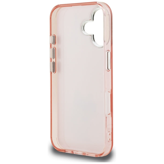 Karl Lagerfeld IML Aquarelle Choupette &amp; Logo iPhone 16 Case - Pink