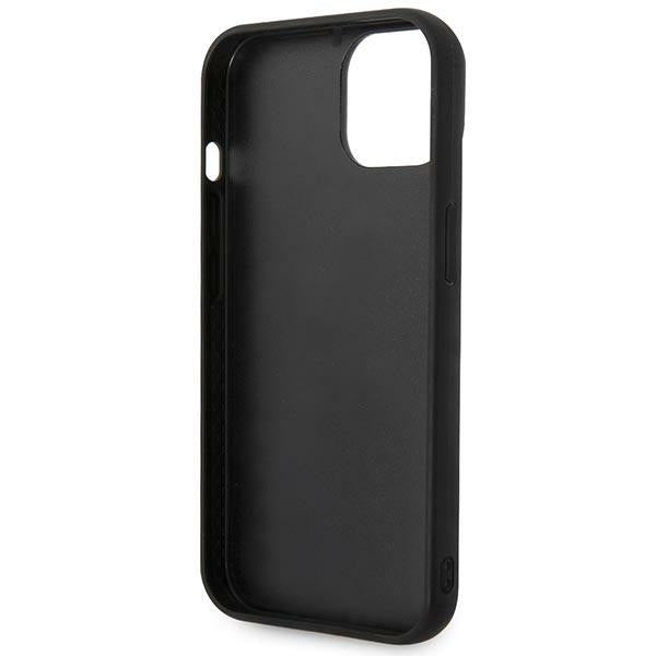 Karl Lagerfeld Puffy Ikonik Pin Case for iPhone 14 / 15 / 13 - Black