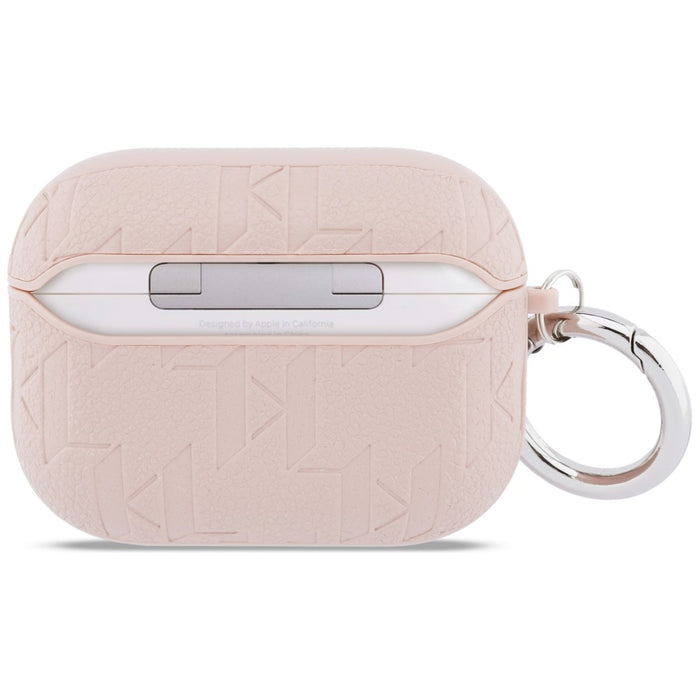 Karl Lagerfeld Monogram Choupette Head Case for AirPods Pro 3 - Pink