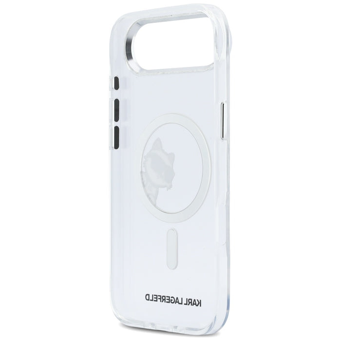 Karl Lagerfeld IML Peekaboo MagSafe Case for iPhone Air - Clear