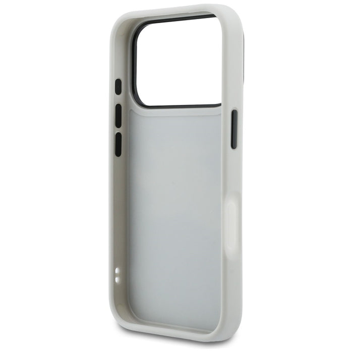 Karl Lagerfeld IML Glitter KL Diamond Logo case for iPhone 17 Pro - silver