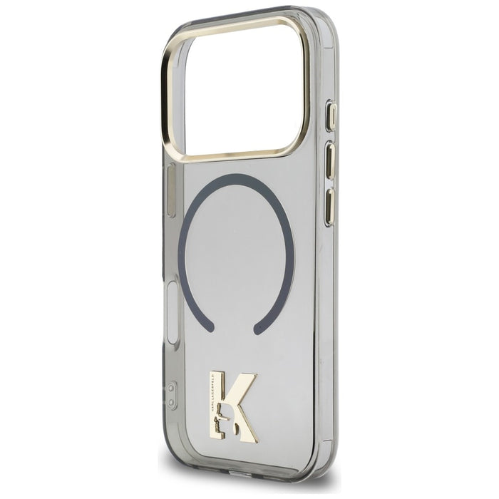 Karl Lagerfeld IML K Head Logo MagSafe Case for iPhone 17 Pro - Black