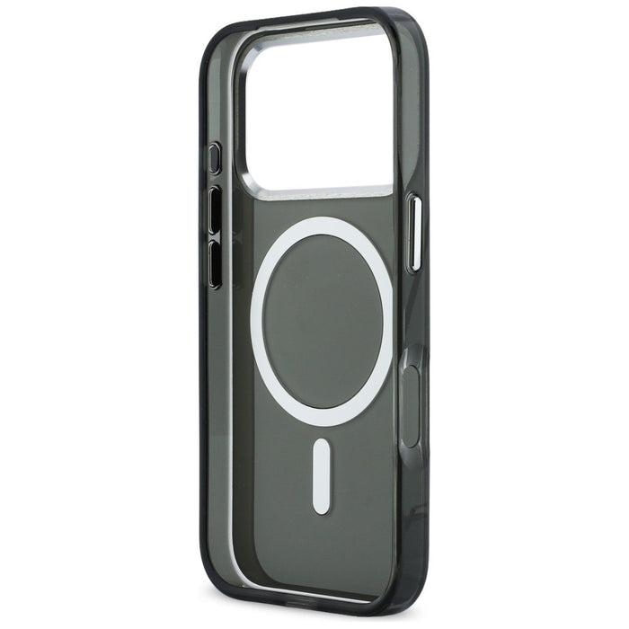 Karl Lagerfeld Karl &amp; Choupette Back MagSafe Case for iPhone 17 Pro Max - Black