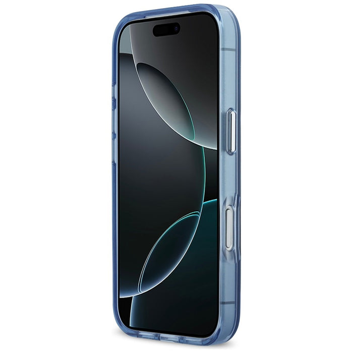 Karl Lagerfeld Karl &amp; Choupette Back MagSafe Case for iPhone 17 Pro - Blue