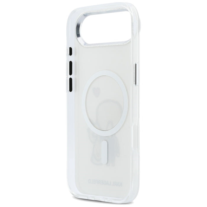 Karl Lagerfeld Karl & Choupette Back MagSafe Case for iPhone Air - Clear