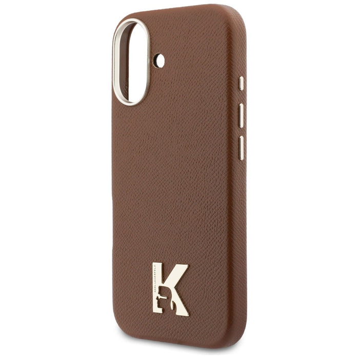 Karl Lagerfeld Karl Head Logo MagSafe Case for iPhone 17 - Brown