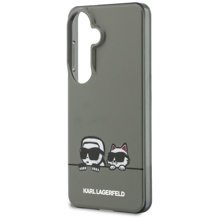 Karl Lagerfeld IML Peekaboo Karl&amp;Choupette MagSafe Case for Samsung Galaxy S26 - Black