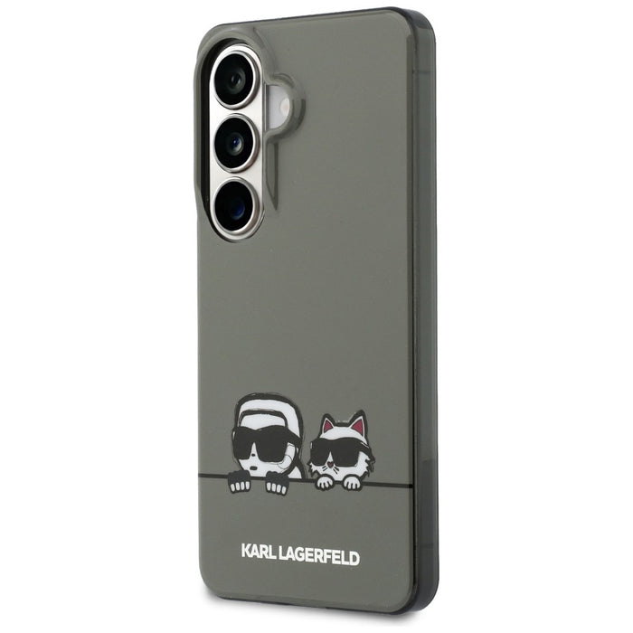 Karl Lagerfeld IML Peekaboo Karl&amp;Choupette MagSafe Case for Samsung Galaxy S26 - Black