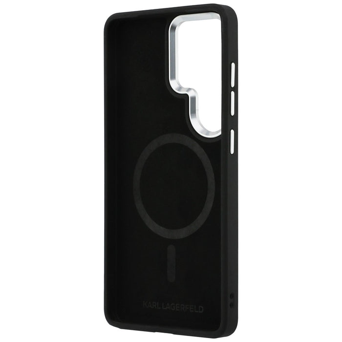 Karl Lagerfeld Embossed Ring Initials MagSafe Case for Samsung Galaxy S26 Ultra - Brown