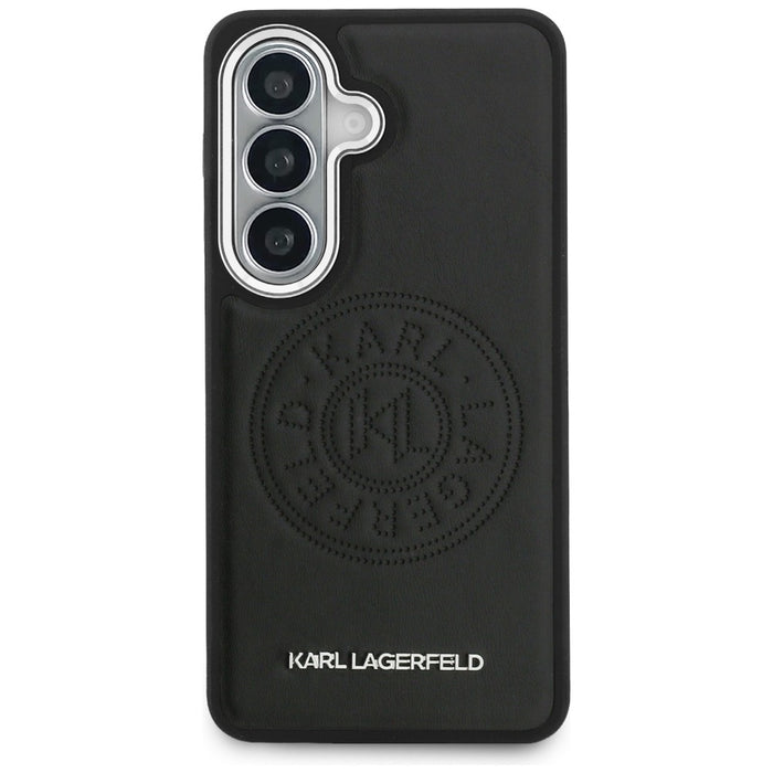 Karl Lagerfeld Perforated KL MagSafe Case for Samsung Galaxy S26+ - Black