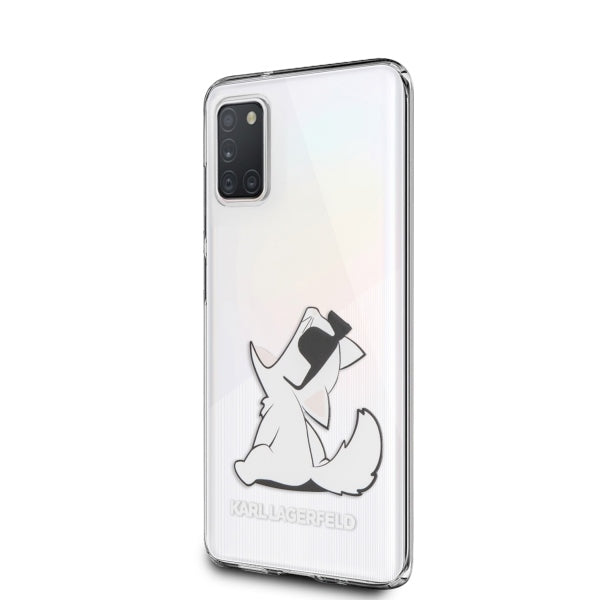 Karl Lagerfeld Choupette Fun Case for Samsung Galaxy A31 - Transparent