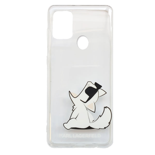 Karl Lagerfeld Choupette Fun Case for Samsung Galaxy M21 - Transparent