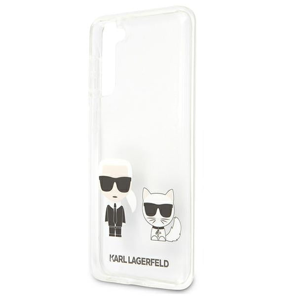 Karl Lagerfeld Karl&amp;Choupette Case for Samsung Galaxy S21+ - Transparent