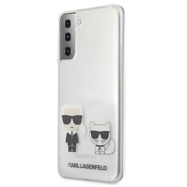 Karl Lagerfeld Karl&amp;Choupette Case for Samsung Galaxy S21+ - Transparent